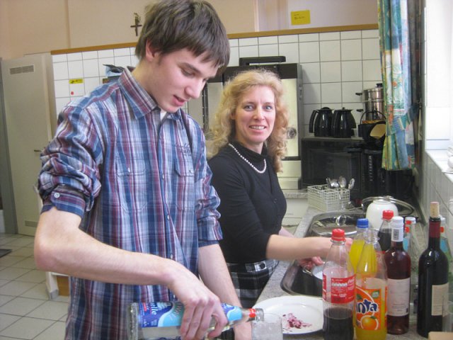 Jonas Mohr und Christina Wienke